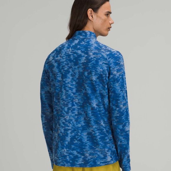 Lululemon Surge Warm 1/2 Zip Pullover - Men's Size XXL, Blue, Stylish & Function - Picture 3 of 5